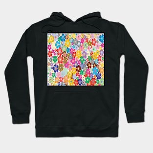 Colorful flower Hoodie